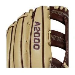 Wilson A2000 1799 Blonde/Walnut 12.75" - LHT -Baseball Store wbw100094 5