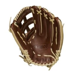 Wilson A2000 1799 Blonde/Walnut 12.75" - LHT -Baseball Store wbw100095 1