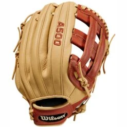 Wilson A500 Dual Post Web Copper/Blonde 12" -Baseball Store wbw100157